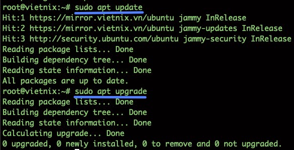 Kiểm tra và cập nhật phần mềm