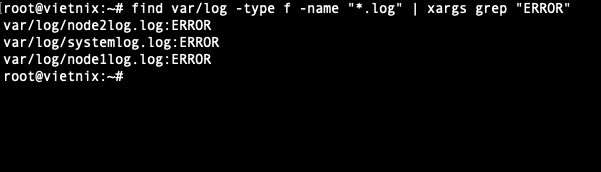 Kết hợp grep để lọc chi tiết