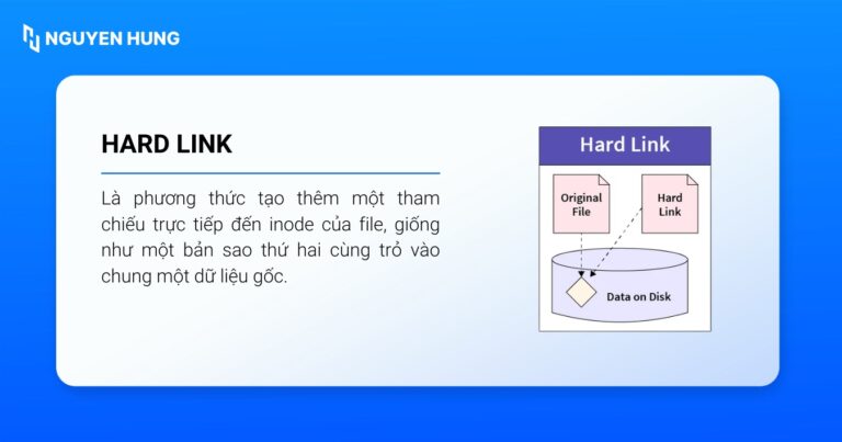 So sánh điểm khác biệt Hard link và Soft link trong Linux