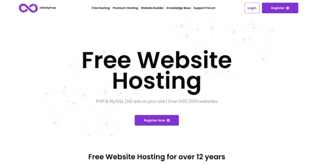 InfinityFree là một trong những nền tảng hosting miễn phí nổi tiếng nhất