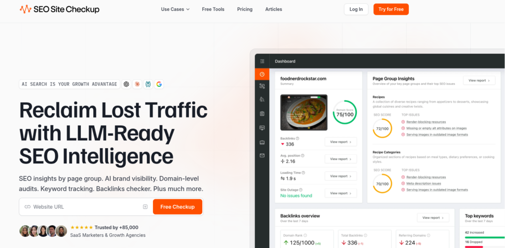 Công cụ phân tích và tối ưu hóa SEO toàn diện