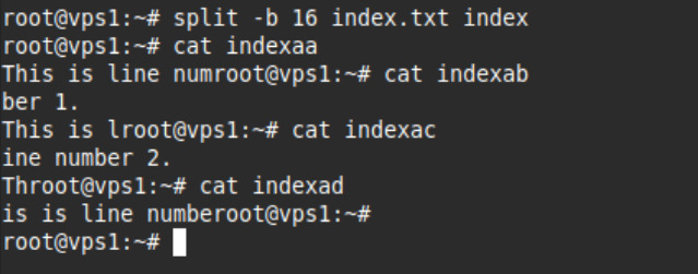 Chia file theo kích thước byte chính xác