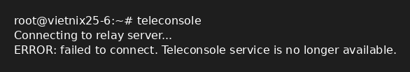 Teleconsole đã chính thức ngừng phát triển và dịch vụ này không còn khả dụng