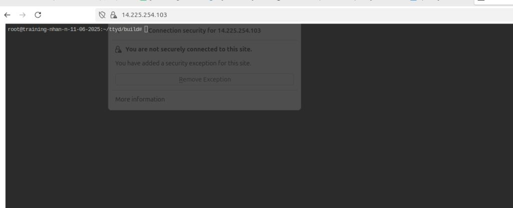 Bạn nên bật SSL