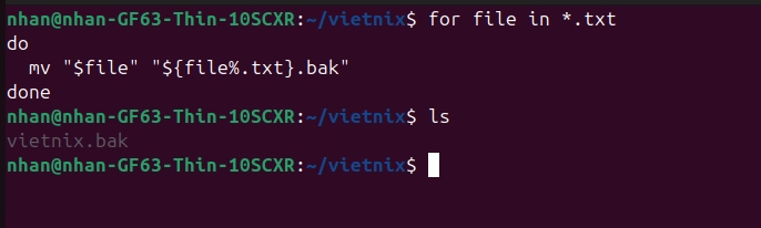 Đổi tên file hàng loạt