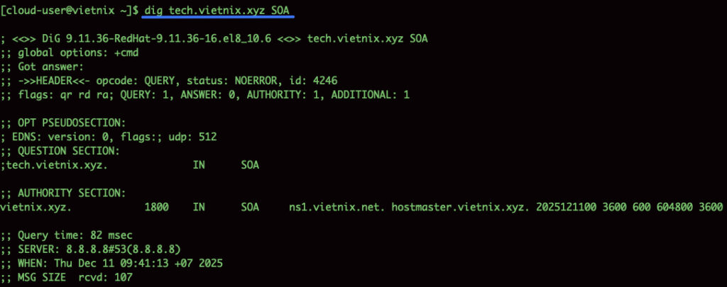 Truy vấn Bản ghi SOA