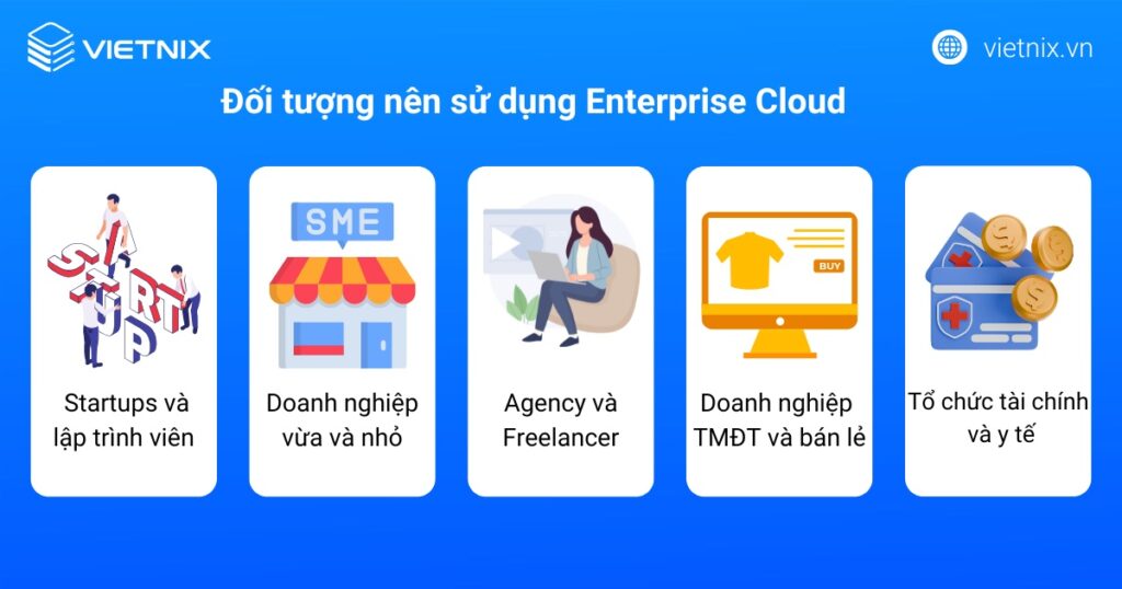 Những đối tượng nên sử dụng Enterprise Cloud