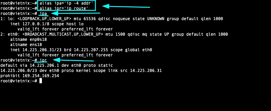 Kiểm tra interface đang UP