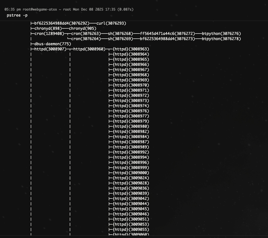 đếm tiến trình con theo tên