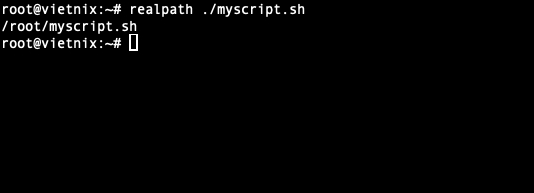 Xác định vị trí của file script