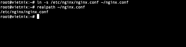 Truy vết file gốc từ Symbolic Link
