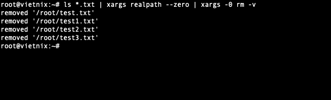Xử lý file hàng loạt với xargs