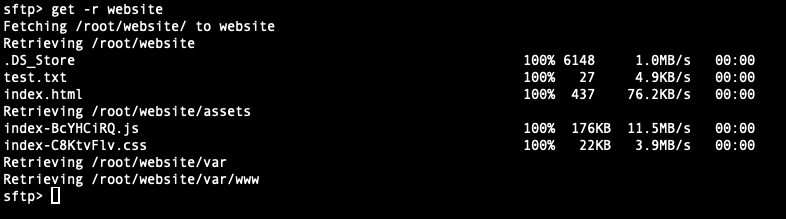 Tải file từ server về máy cá nhân