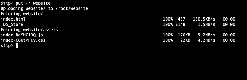 Upload một thư mục