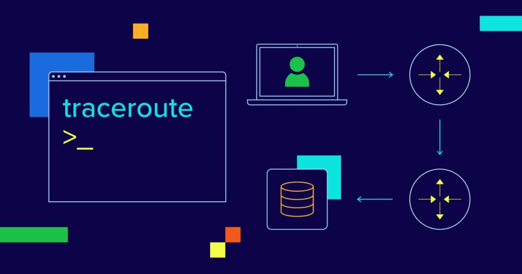 Lệnh traceroute hoạt động bằng cách gửi một loạt các gói tin