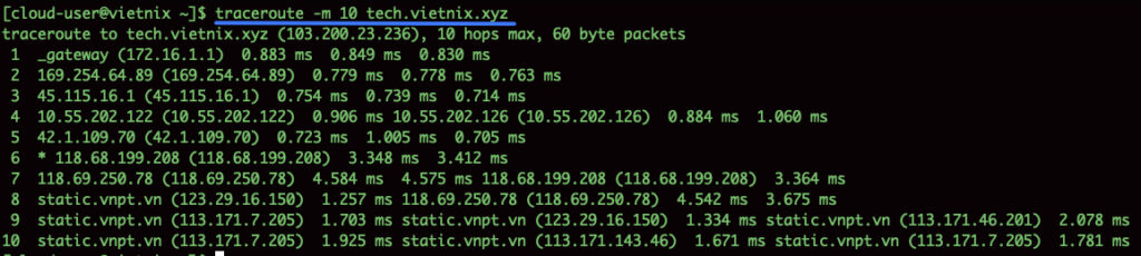 Giới hạn số lượng bước nhảy tối đa