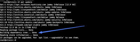 Kết quả hiển thị đã update thành công