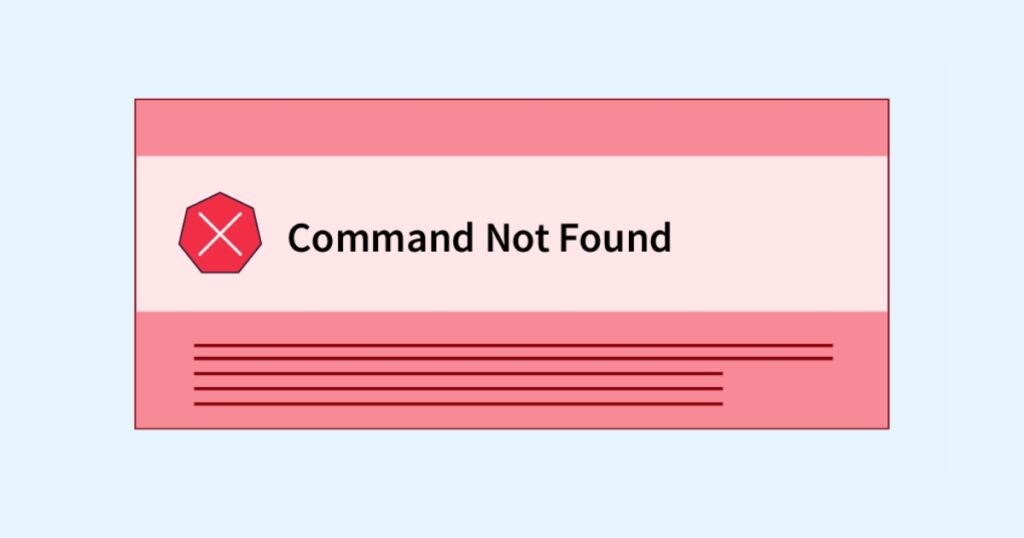 Bạn nên sử dụng dường dẫn đầy đủ để tránh lỗi "command not found"