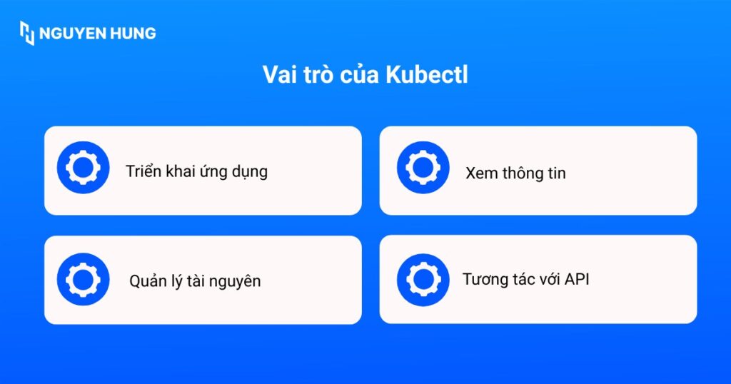 Vai trò của Kubectl