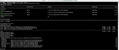 Cài đặt nodejs bằng DNF