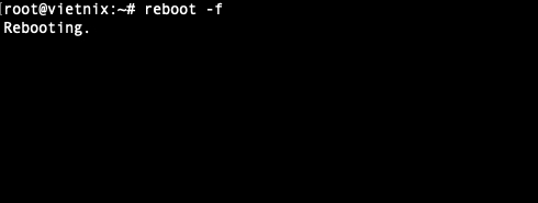 Reboot khi server bị treo