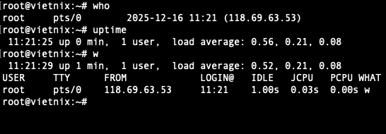 Luôn kiểm tra trước khi reboot
