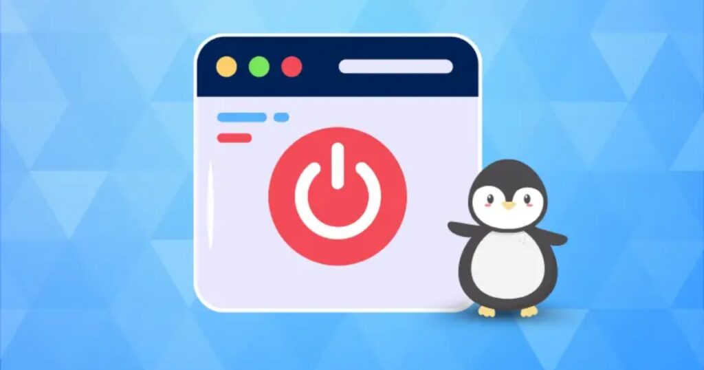Bạn cần cẩn trọng khi sử dụng lệnh shutdown