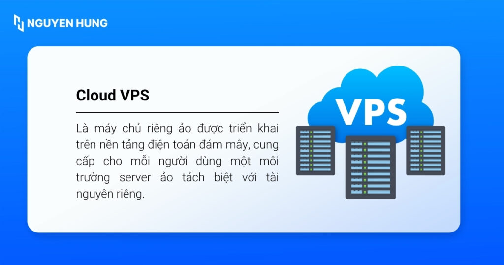 Cloud VPS là máy chủ riêng ảo được triển khai trên nền tảng điện toán đám mây