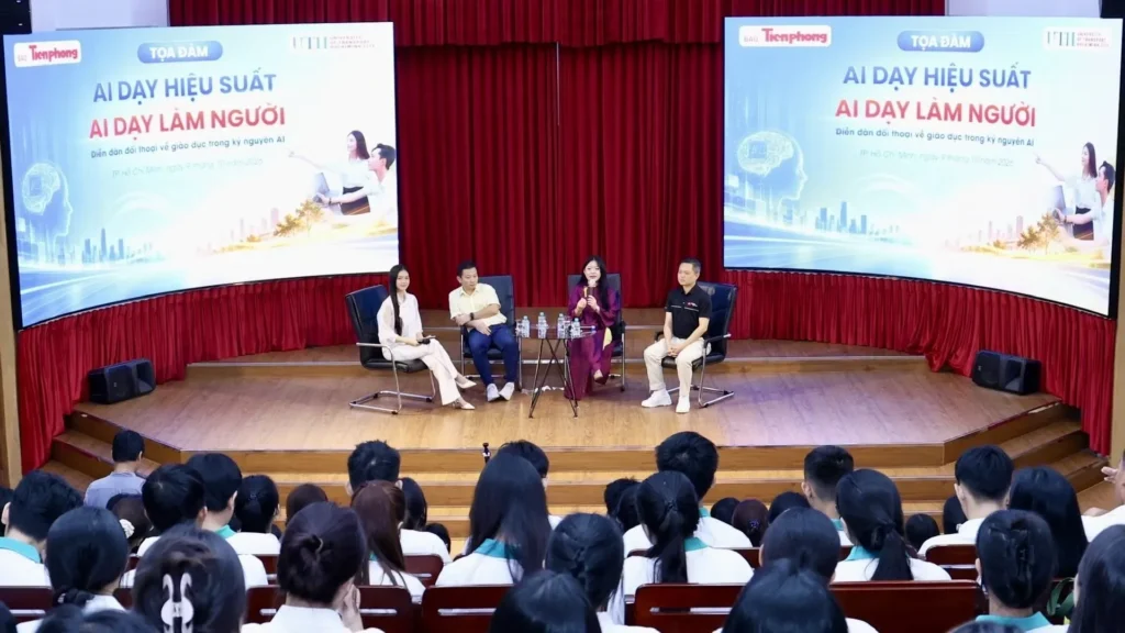 Tọa đàm “AI dạy hiệu suất, ai dạy làm người?”